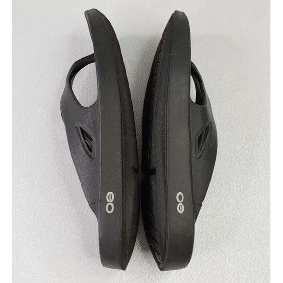 OOFOS OOriginal Recovery Sandal Unisex Men’s 7 Women’s 9 EU 40 BLACK  NWOT main image 9